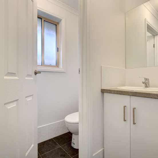 White walls with designer chairs